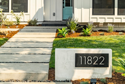 A Homeowner’s Guide to Stylish House Numbers