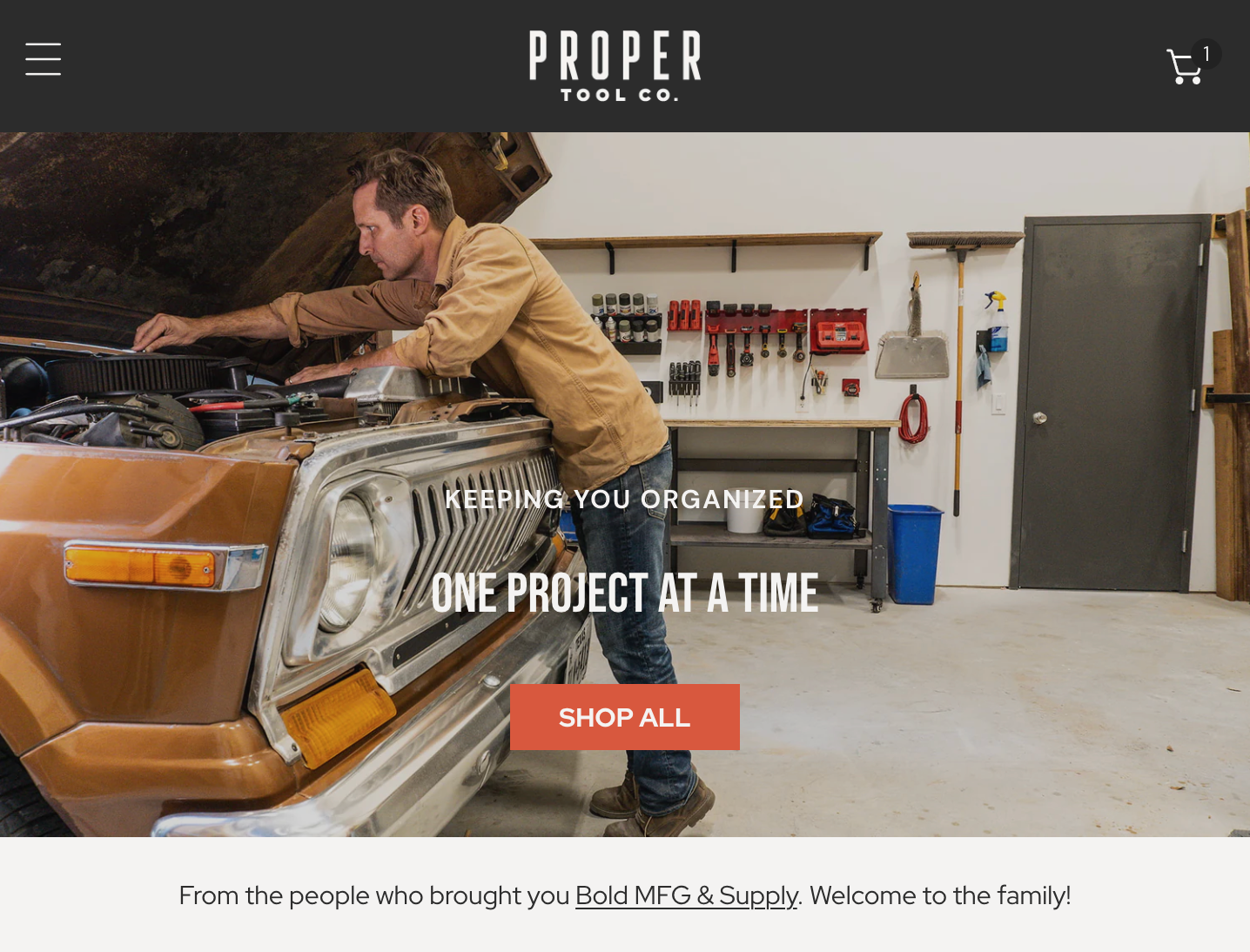 Introducing Proper Tool Co.