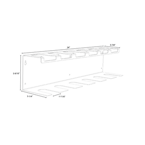 Bold MFG & Supply Tool Organization Makita 18V Drill and Battery Shelf