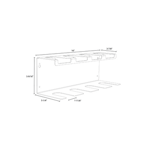 Bold MFG & Supply Tool Organization Makita 18V Drill and Battery Shelf