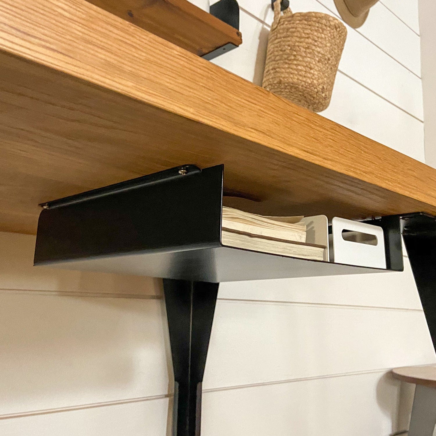 ElevationShelf - The under-desk shelf that's easy to mount